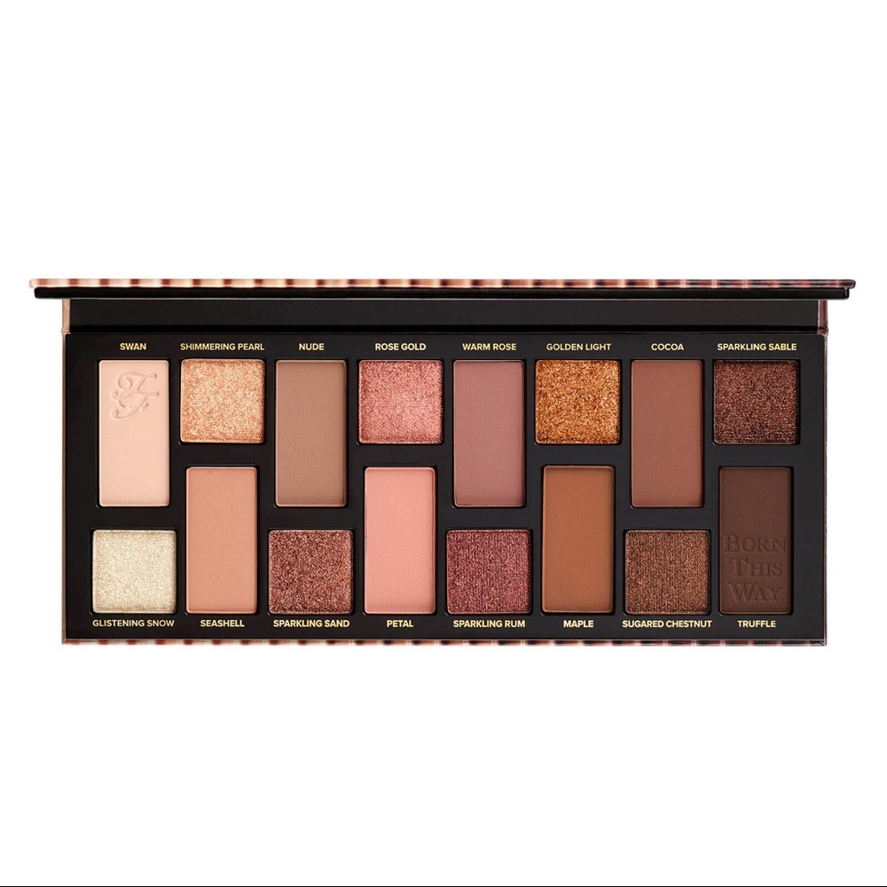 BNIB Too Faced The Natural Nudes Palette